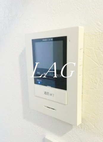 セキュリティ　モニター付きインターフォンです。