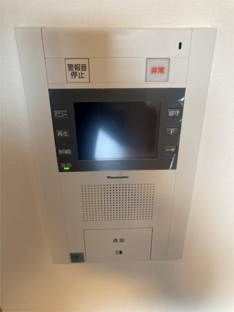 セキュリティ　モニター付きインターホン