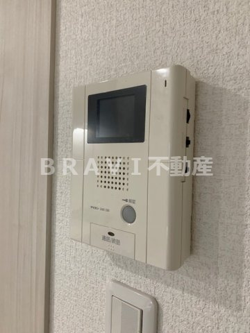 セキュリティ　【ブリリアントコート農人橋】モニター付インターホン