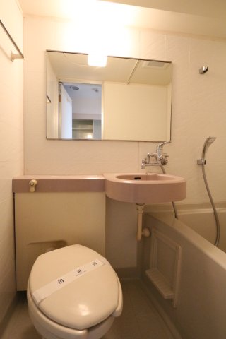 洗面設備　参考写真（同物件別部屋）
