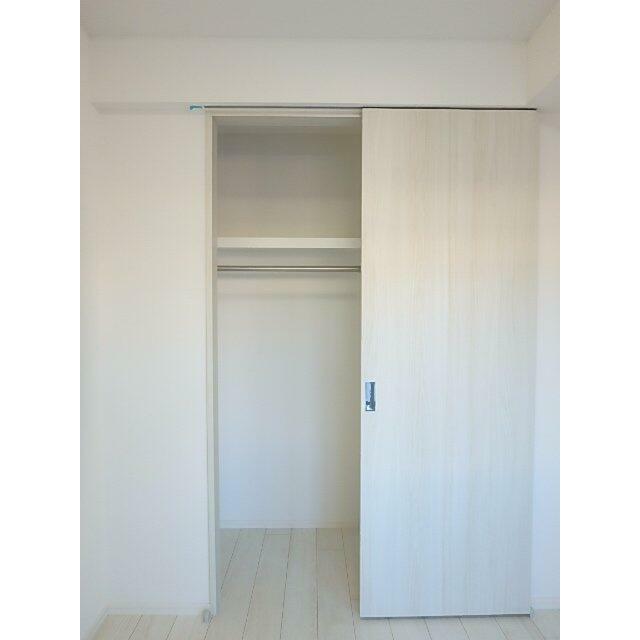 収納　クローゼット完備。