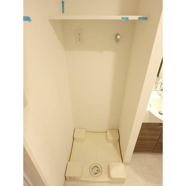 その他設備　室内洗濯機置き場。
