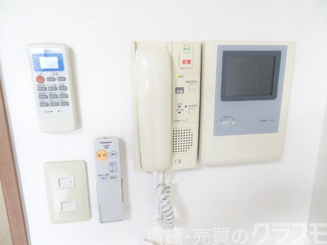 セキュリティ　訪問チェックができるモニターホン！