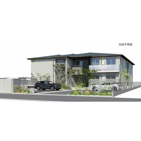 建物外観　☆建築中☆完成予想図