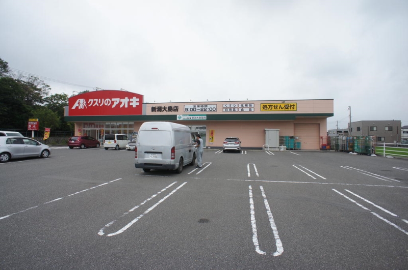 ドラックストア　クスリのアオキ新潟大島店（ドラッグストア）まで803m