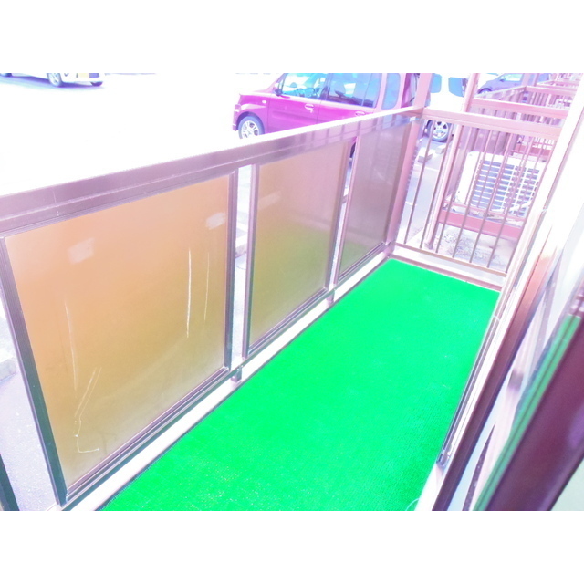 バルコニー　※他の号室の写真です。
