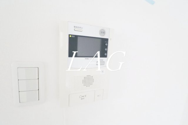 セキュリティ　モニター付インターホンです。