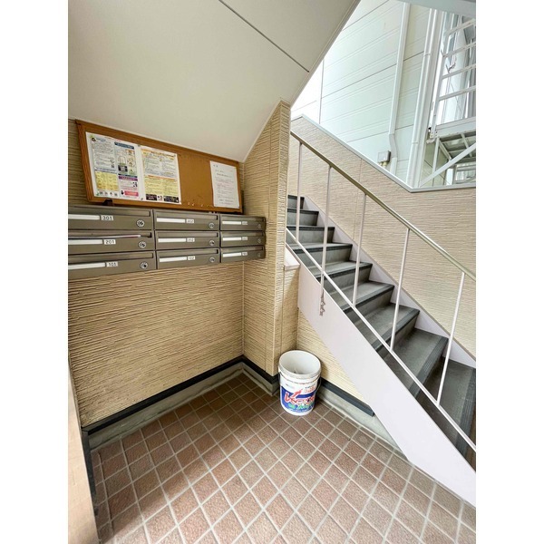 その他共有部分　綺麗に整理された共用部
