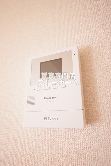 セキュリティ　モニター付きインターホンです！