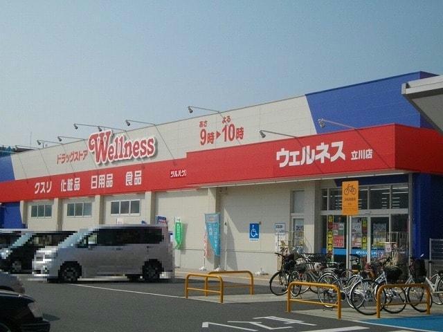 ドラックストア　ドラッグストアウェルネス片原店（ドラッグストア）まで1204m