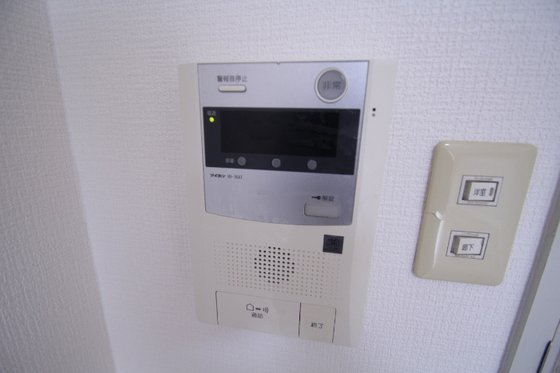 セキュリティ　※別部屋の写真です
