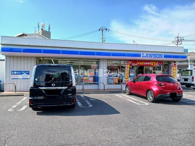 コンビニ　ローソン　福山西深津店（コンビニ）まで593m
