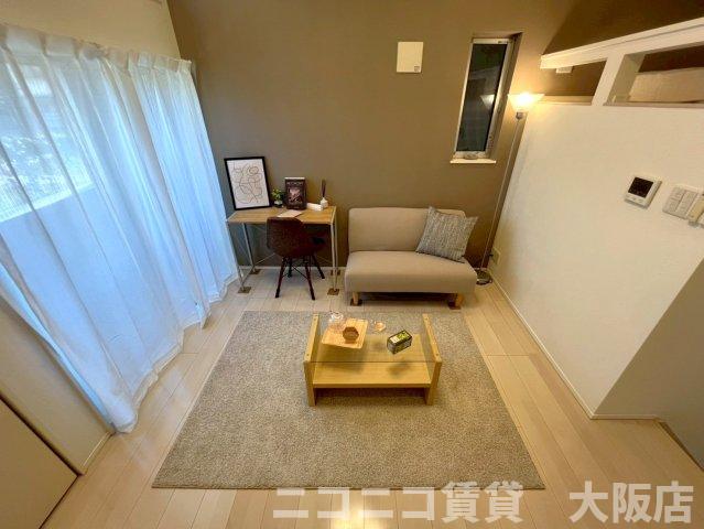 居室・リビング　CG画像です。家具家電付きではありません