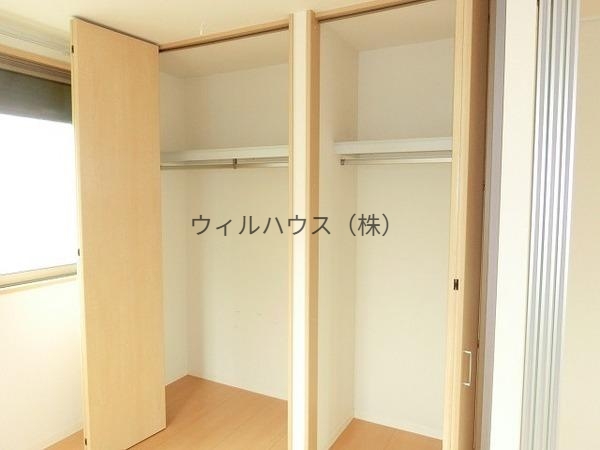 収納　クローゼット！