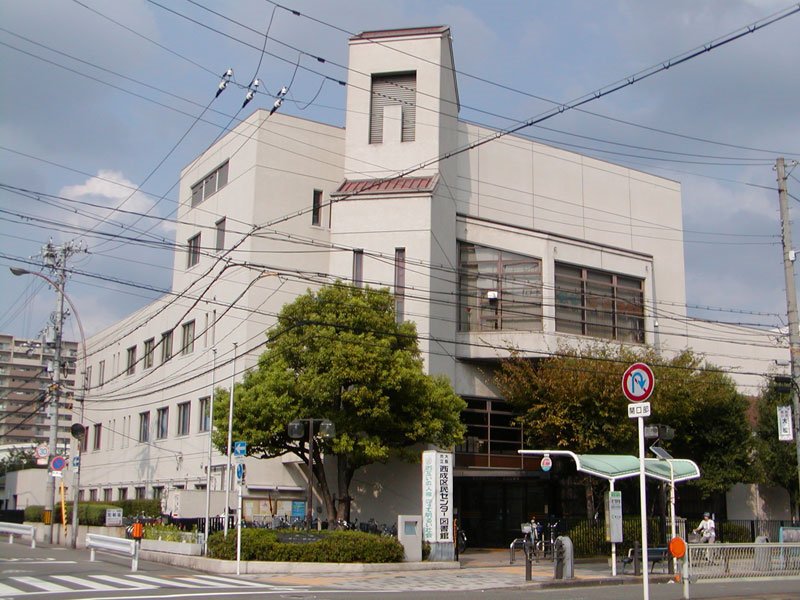図書館　西成図書館（図書館）まで495m