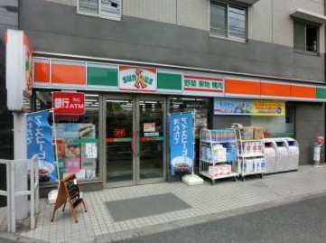 コンビニ　サンクス 横浜東橋店（コンビニ）まで108m