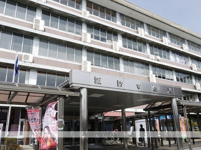 その他　諏訪市役所（その他）まで989m