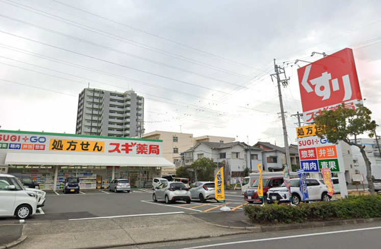 ドラックストア　スギ薬局 砂美店（ドラッグストア）まで982m