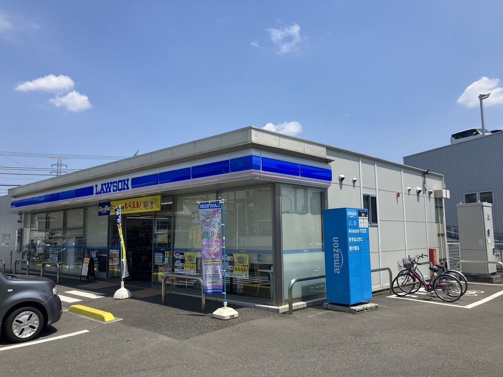 コンビニ　ローソン百草園駅前店（コンビニ）まで270m