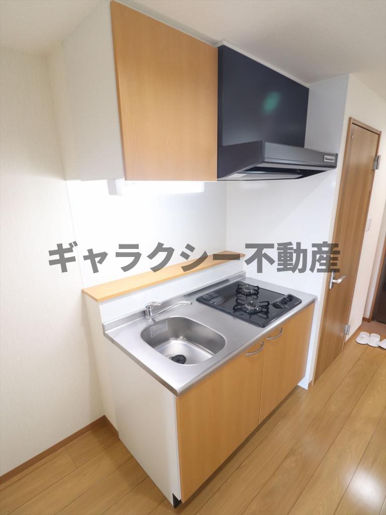 キッチン　2口ガスコンロ