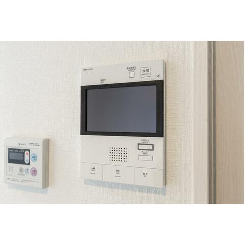 セキュリティ　モニター付きインターホンです