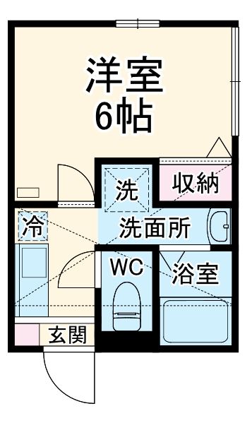 アザーレ・パッシオ上大岡の間取り写真