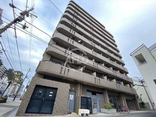 建物外観　クラウンハイム夕陽丘　外観