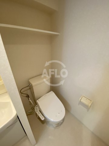トイレ　フォレシティ肥後橋　温水洗浄便座
