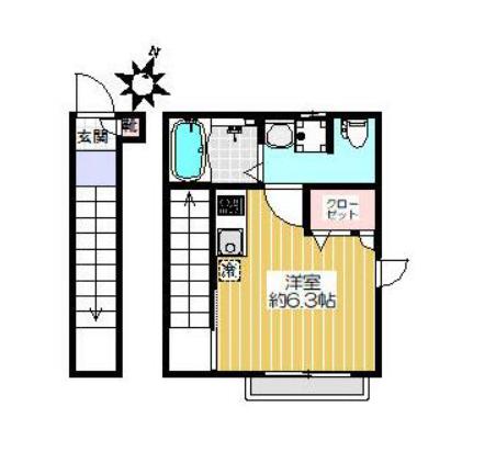 玄関　※別号室参考写真