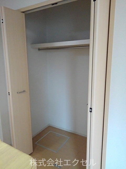 収納　クローゼットです。