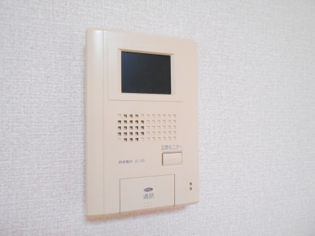 セキュリティ　モニター付きインターホン