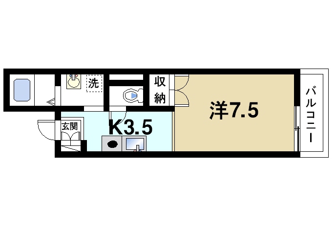 南新町ビルの間取り写真
