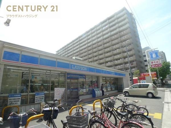コンビニ　ローソン森之宮二丁目店（コンビニ）まで205m