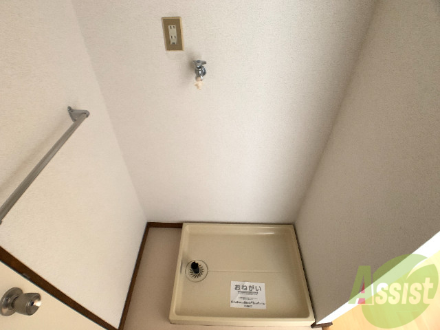 その他設備　洗濯機置き場もあるので置く場所には困らないですね。