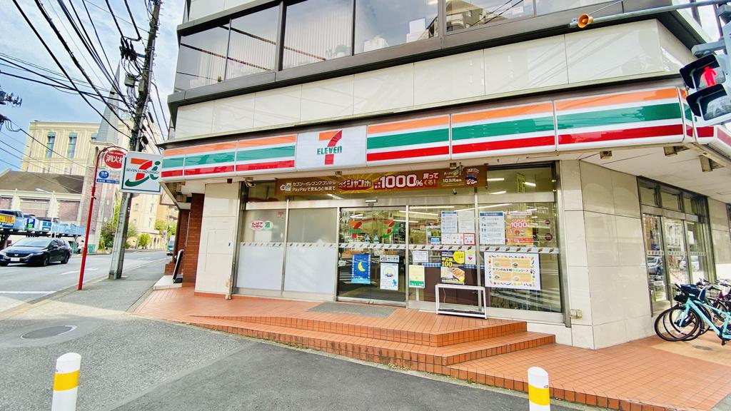 コンビニ　セブンイレブンまで徒歩2分（コンビニ）まで190m