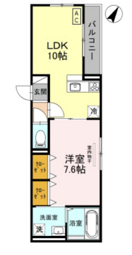 グレイスコート神戸住吉の間取り写真