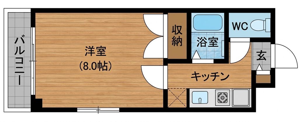 リバージュ昭和の間取り写真
