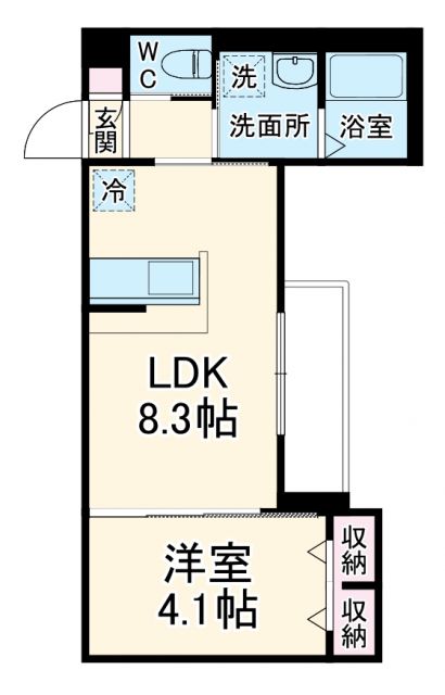 robot home 原木中山の間取り写真