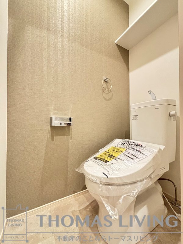 北九州モノレール 片野駅 徒歩3分 15階建 新築のトイレ写真