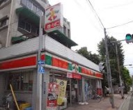 コンビニ　サンクス台東松が谷店（コンビニ）まで223m
