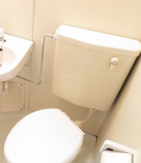 小田急江ノ島線 鶴間駅 徒歩7分 6階建 築35年のトイレ写真