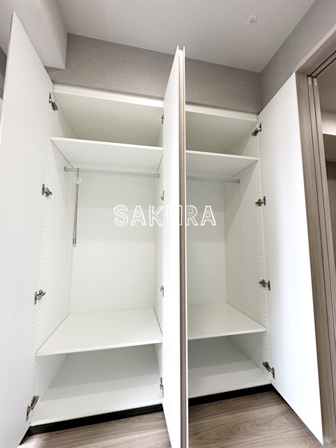 収納　お荷物の多い方でも安心のクローゼット付き♪