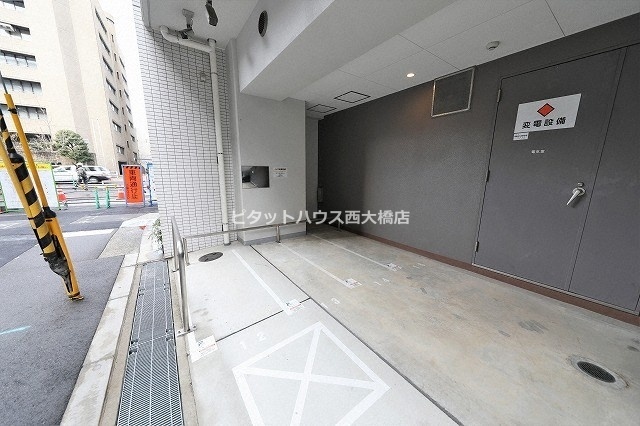 駐車場　バイク