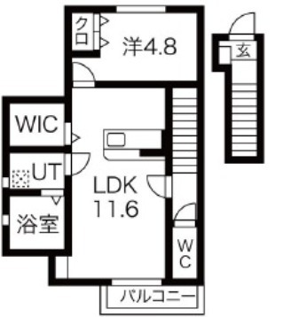Mille fleursの間取り写真