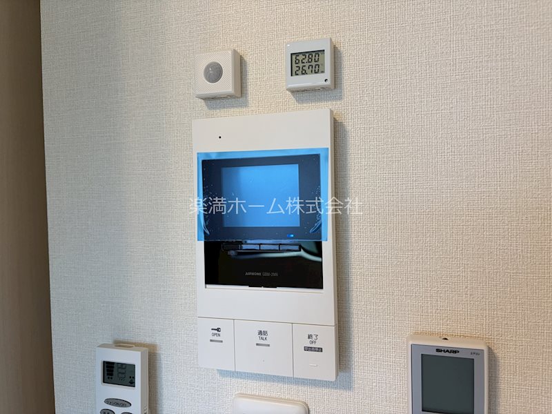 セキュリティ　モニターホンで安心♪