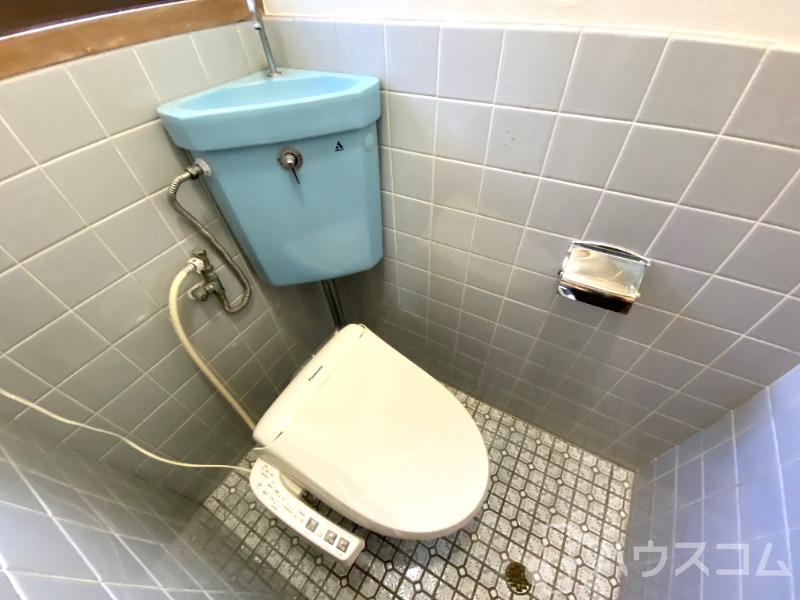 トイレ　温水暖房便座です！
