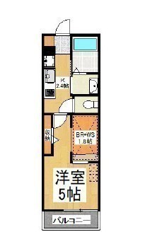 ヴィラージュの間取り写真