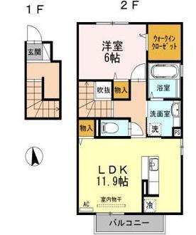 セジュールKOTONEの間取り写真