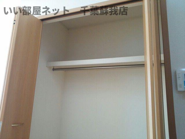収納　十分な収納スペースがあります