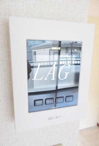 セキュリティ　モニター付インターホンです。